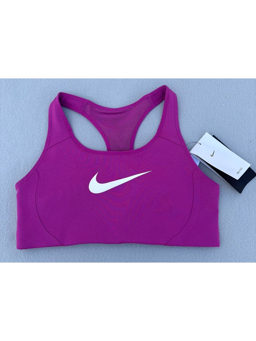 Nike Dri-FIT Shape 2.0 High Impact Sports Bra Fuchsia Women's Medium NWT